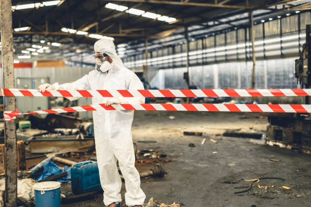 Professional Infectious Disease Decontamination technician working in Fulton, IL